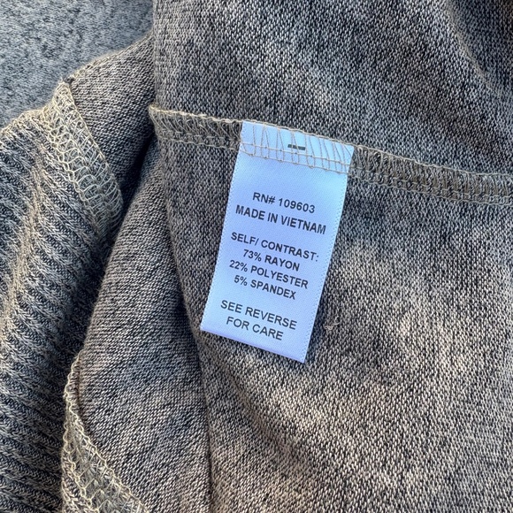 Rabbit Rabbit Rabbit Rib Knit Long  Sleeve Women’s Dress Size 10 NWT TAUPE - Picture 6 of 7